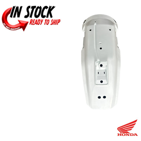 HONDA REAR FENDER PLASTIC MUD GUARD 1993-2024 XR650L OEM ROSS WHITE GENUINE